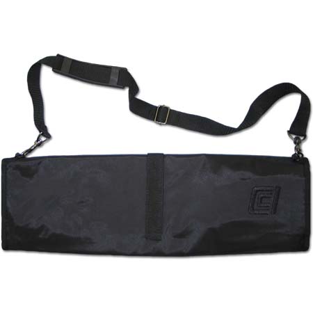 7-Pocket Lockable Knife Roll with Zipper and Strap