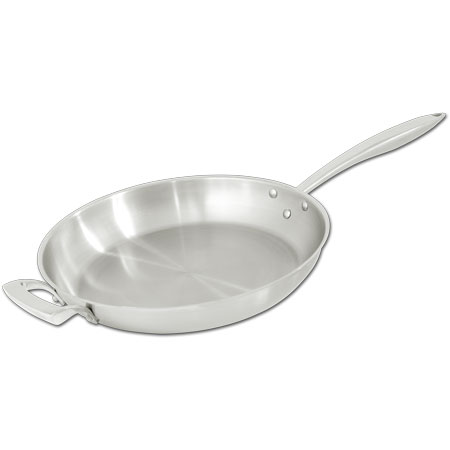 12" Deluxe Frying Pan, with Helper Handle (Natural)