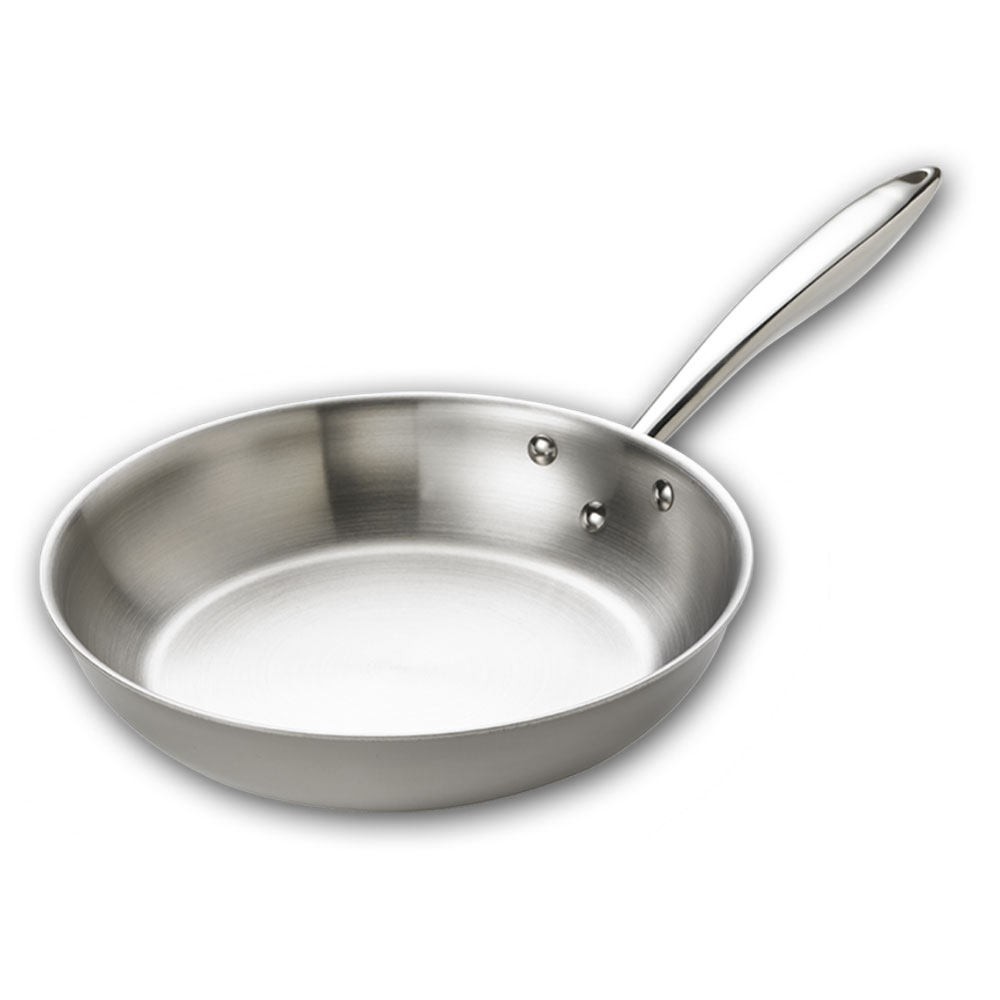 8" Tri-Ply Frying Pan (Natural), ProGrip Handle