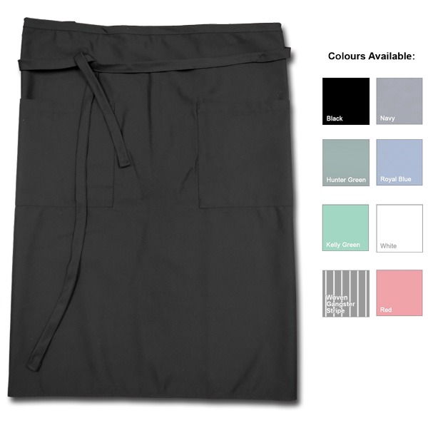 Bistro Apron, Long2 POCKETS36" W x 29" L