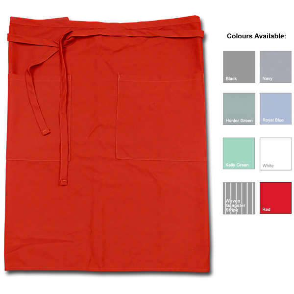 Bistro Apron, Red 